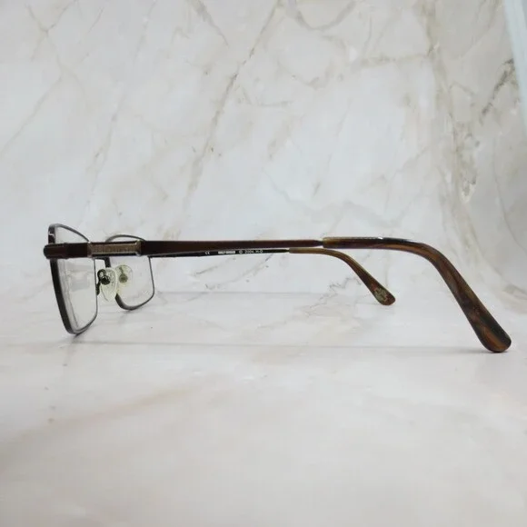 Harley Davidson Eyeglasses Frame HD368 Men Gunmetal Full Rim Rectangle 55-18-140 - Picture 3 of 7